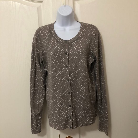 Women's Merona Long Sleeve Cardigan Size Large EUC - Picture 1 of 3